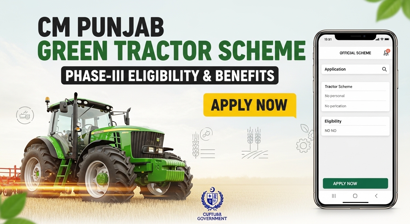 CM Punjab Green Tractor Scheme Phase-III