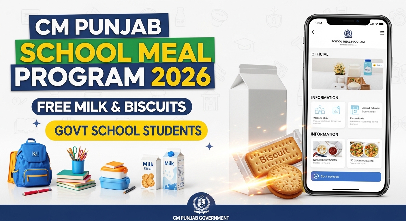 CM Punjab School Meal Program 2026