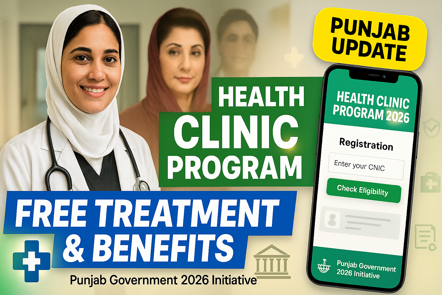 Maryam Nawaz Health Clinic Program 2026