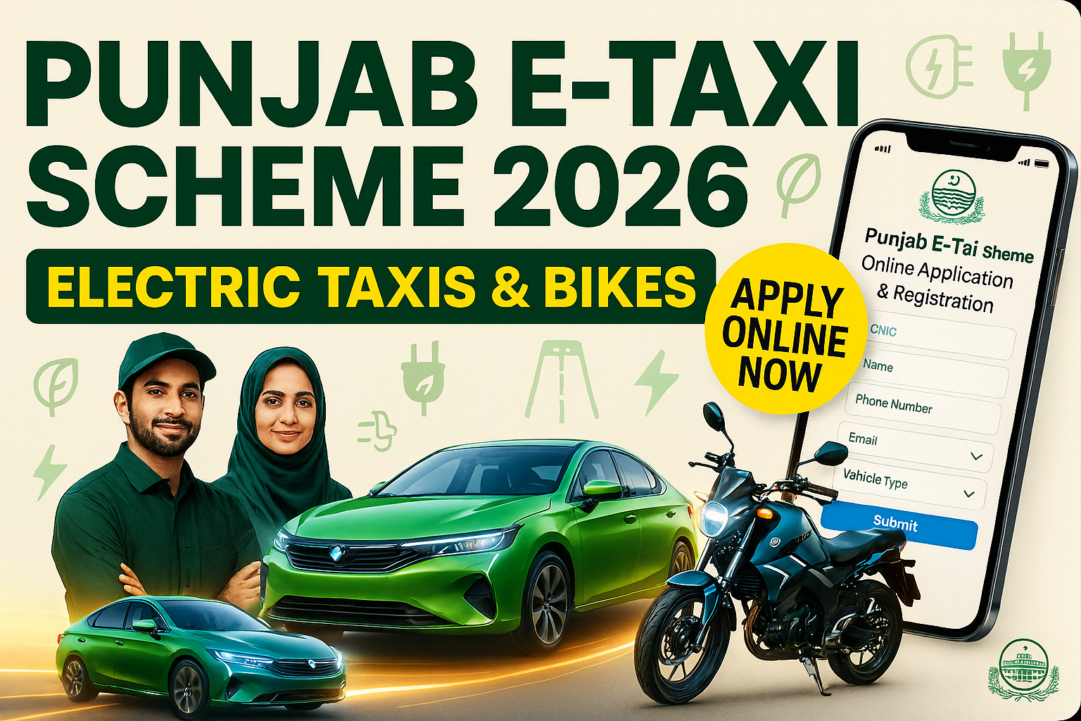 Punjab E-Taxi Scheme 2026